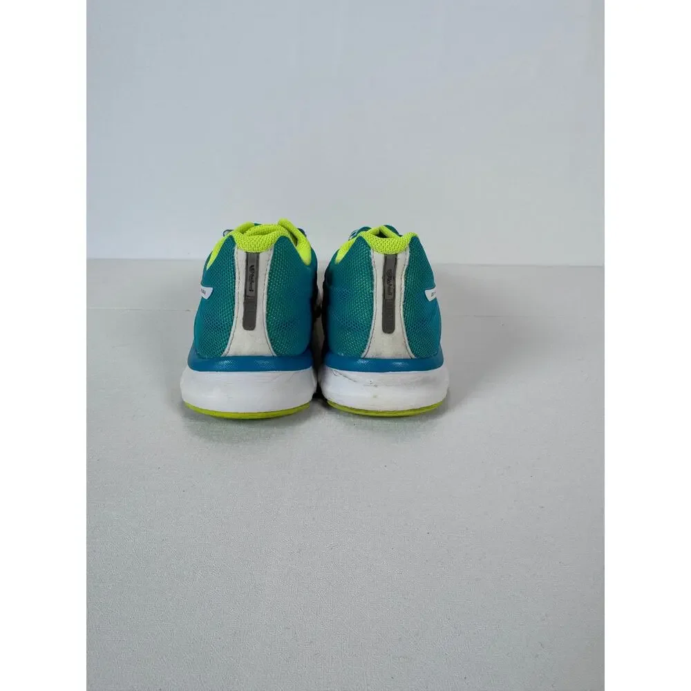 ASICS Gorpcore Gel Speedstar 6 Womens 9 T263N Running Shoes Blue Lime Green